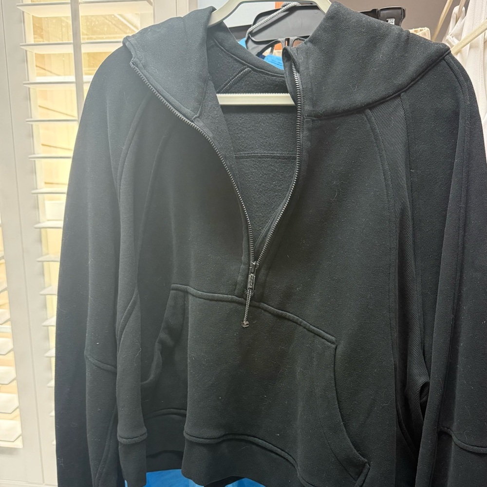 lululemon athletica Women's Black Zip-Up Jacket